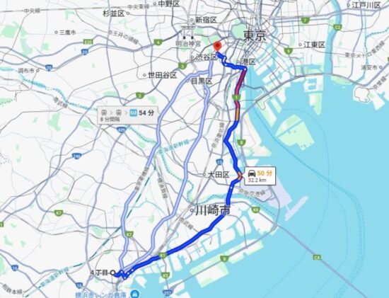 稲川会総本部へ