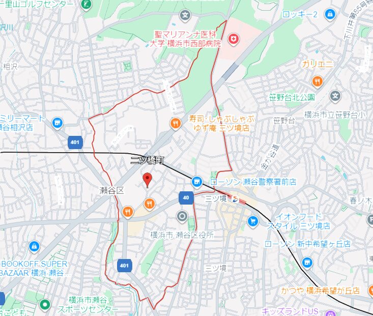 瀬谷区二ツ橋町