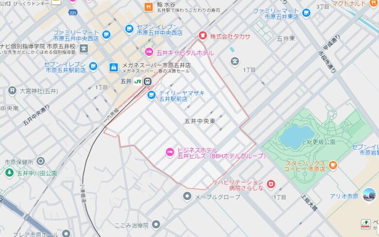 岡本敬丞自宅周辺