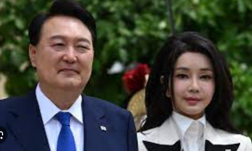 尹錫悦前大統領夫妻